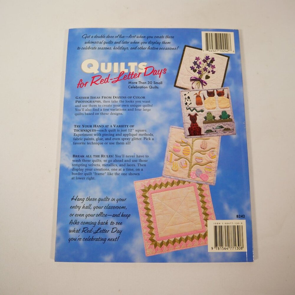 Sewing & Crafting Project Books Lot Of 5 VTG Quilting Embroidery Crochet - Picture 11 of 16